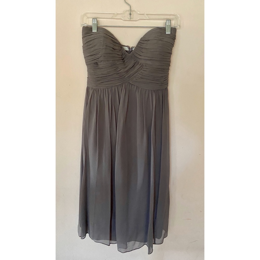 Donna Morgan Silk Bridesmaid Dress